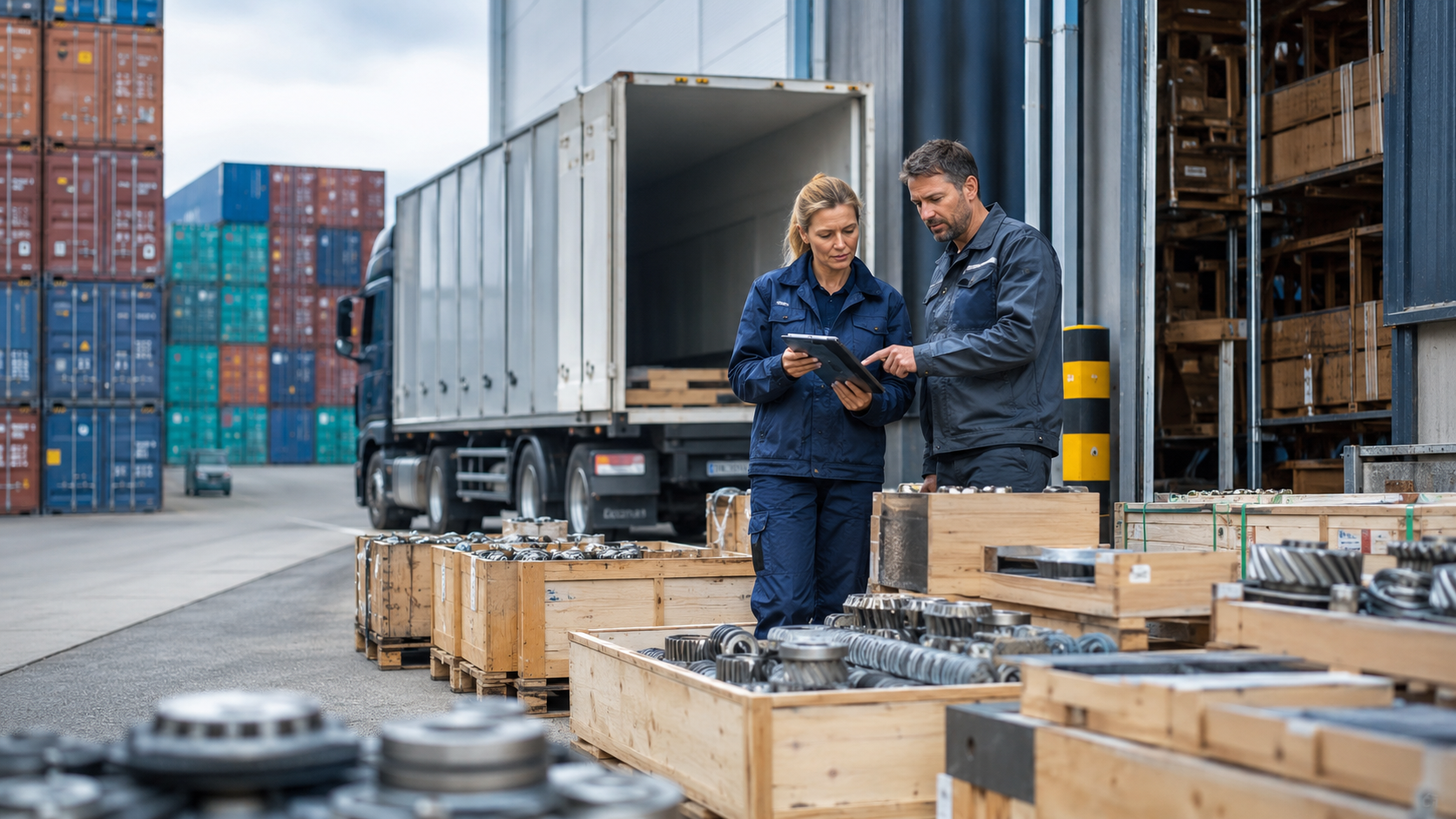 Transit fret et transitaire export