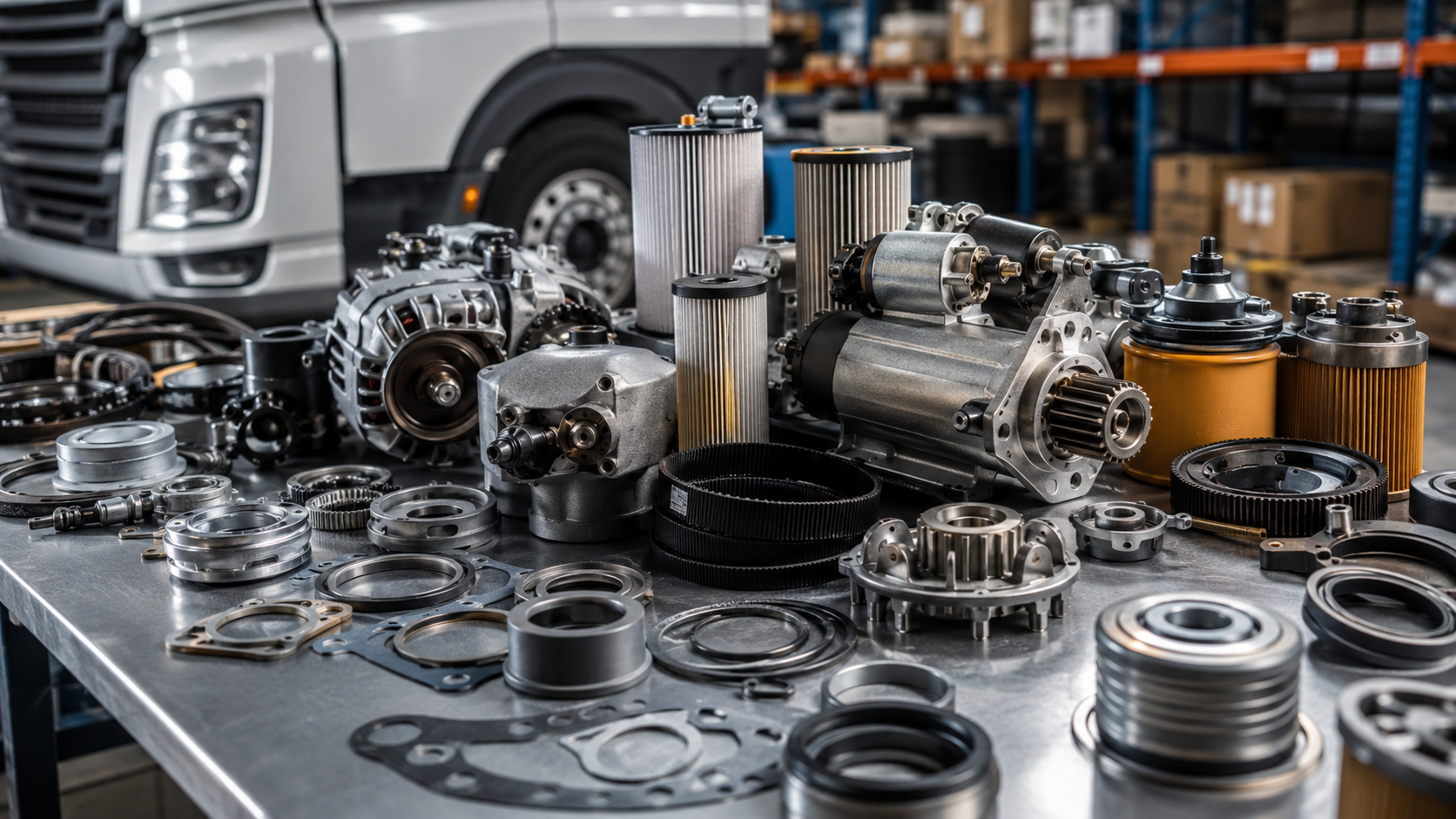 Pièces détachées truck et engins TP